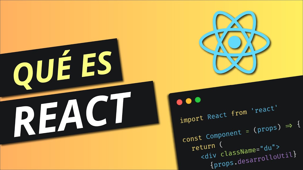 🤔 &iquest;QU&Eacute; es REACT JS? ⚛️ &iquest;Qu&eacute; VENTAJAS tiene y qu&eacute; APLICACIONES puedes CREAR?