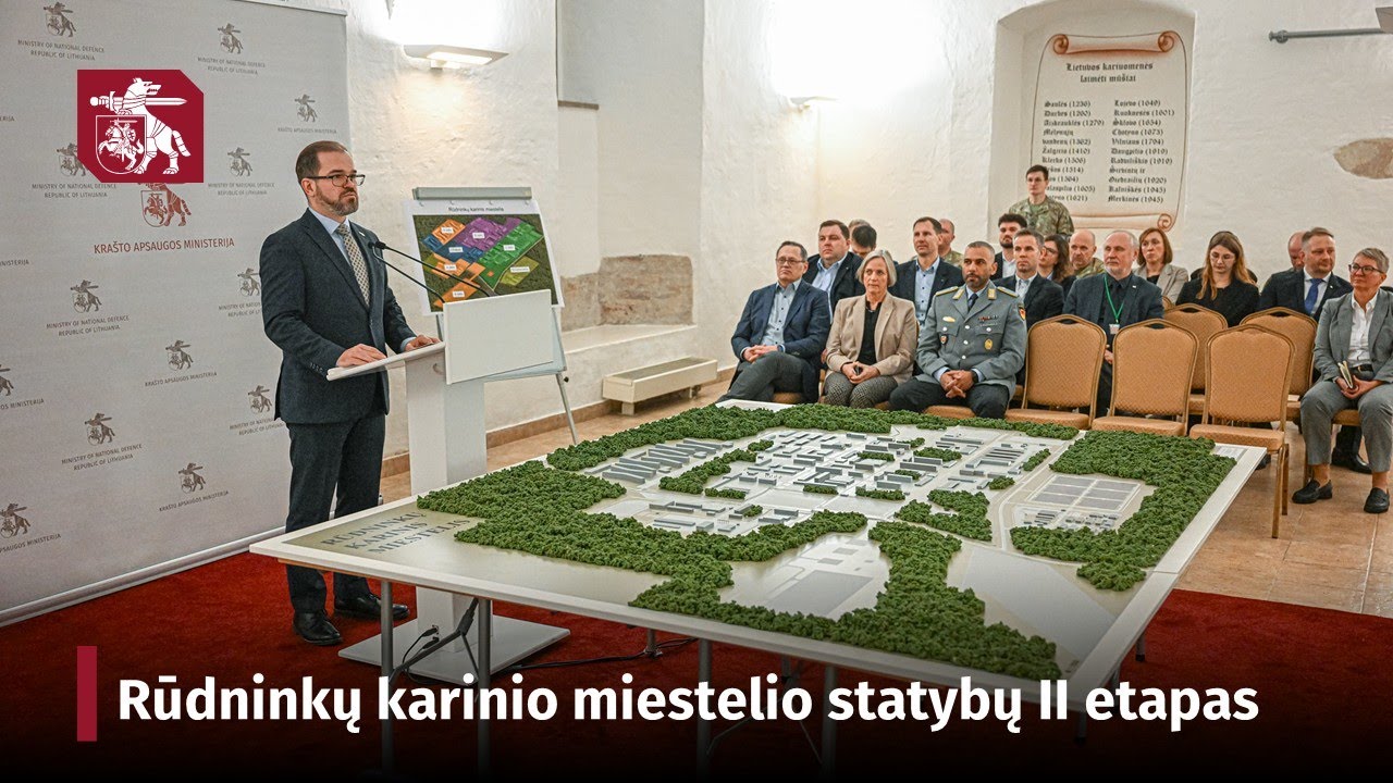 Pasirašytos Rūdninkų karinio miestelio statybų antrojo etapo sutartys