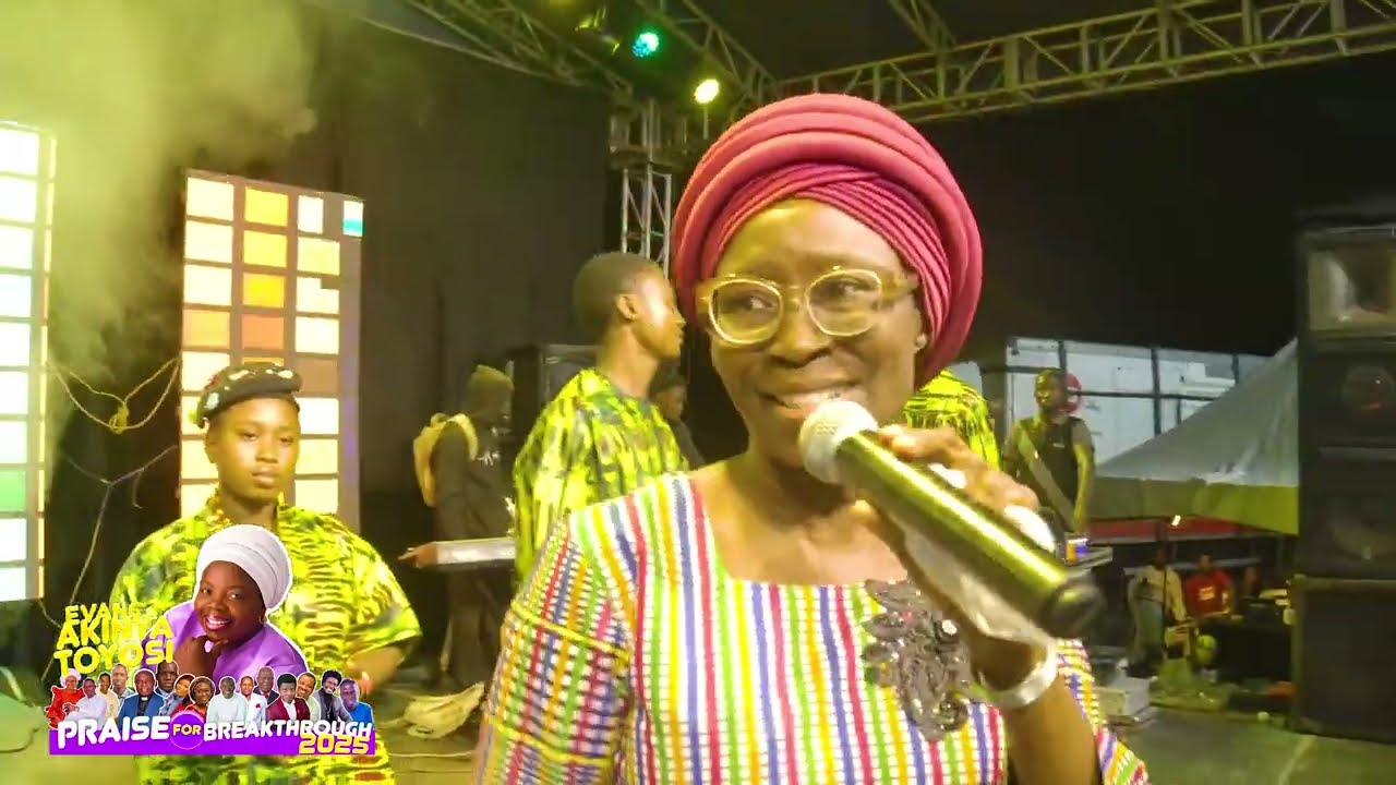 PASTOR BOSEDE BEULAH -MA SE RERE  AT PFB2025 WITH TOYOSI AKINYA 