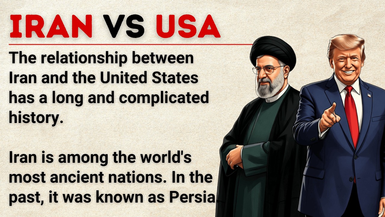 The Untold History of Iran and US 🇮🇷🇺🇸 | Learn English Through Story Level 3 🎧📚
