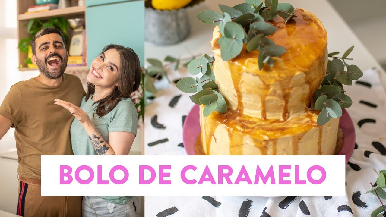 Bolo de Caramelo Salgado e Castanha de Caju | O Chef e a Chata