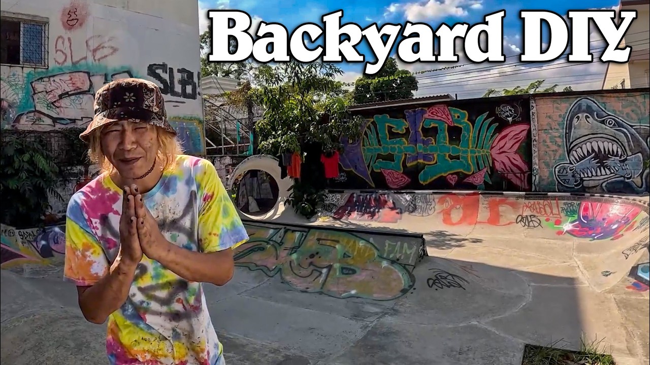 Skateboarding Bangkok’s Hidden Backyard DIY