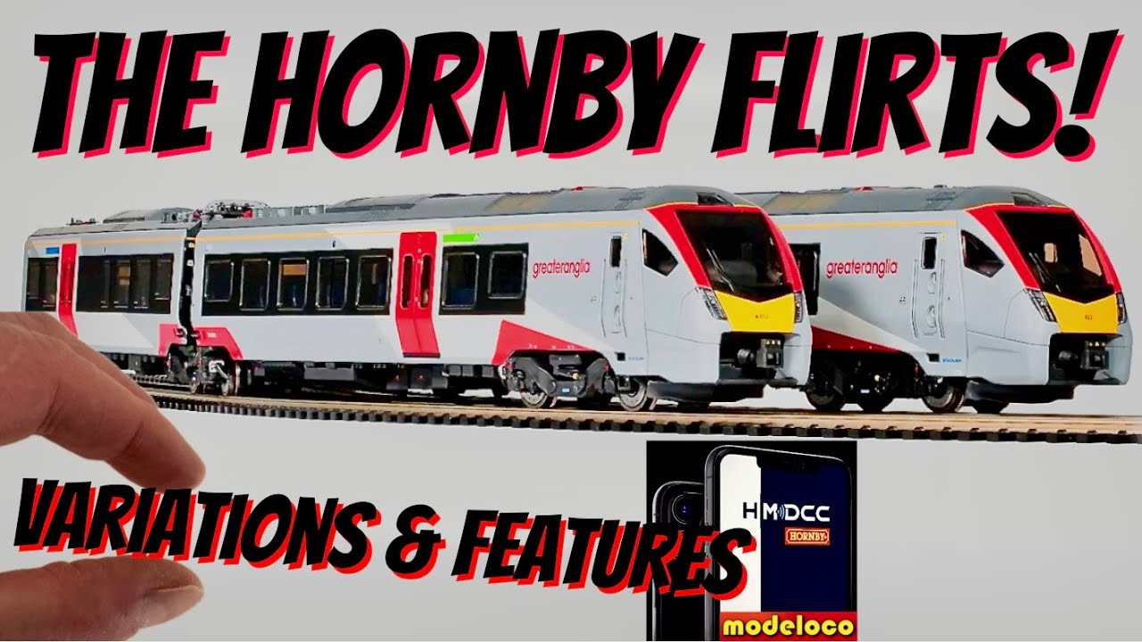 Hornby FLIRT Greater Anglia Class 755 CONSUMER GUIDE | ml67
