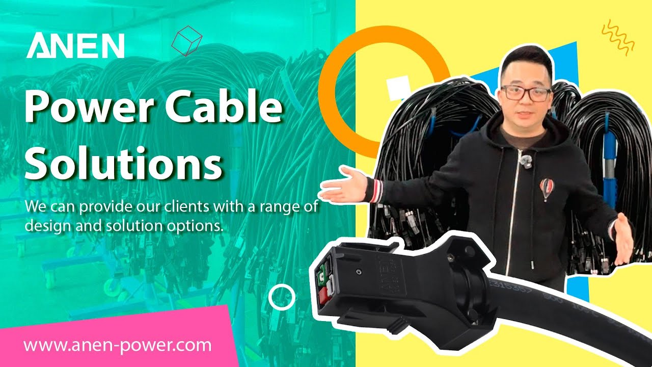 PA45 connector cable for crypto mining--ANEN-Made/www.anen-power.com 