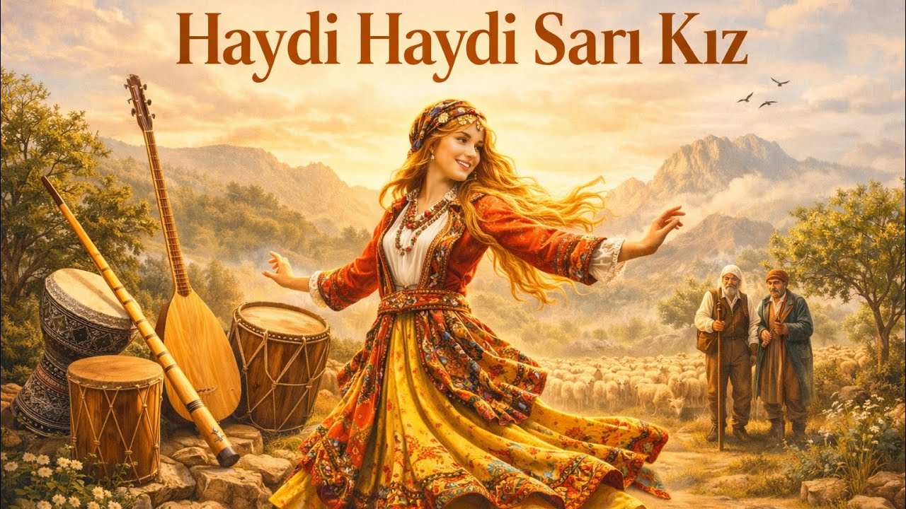 Haydi Haydi Sarı Kız | Coşkulu Bozlak Türküsü | Anadolu Halk Müziği