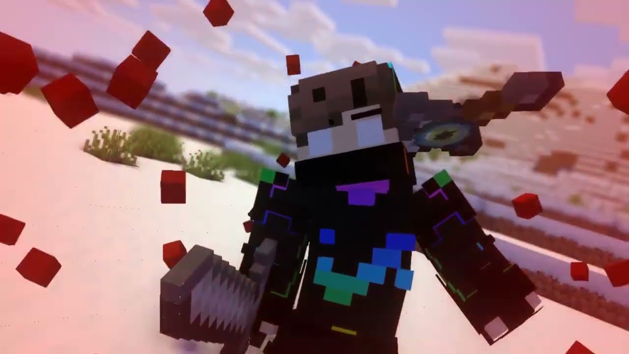 #83 Minecraft intro ~ Template ~ (Mine Imator + Panzoid)