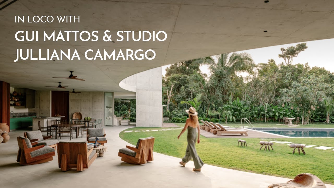 Curved Concrete Tropical Masterpiece: Architect Reveals Its Refined Interiors - Casa Riviera