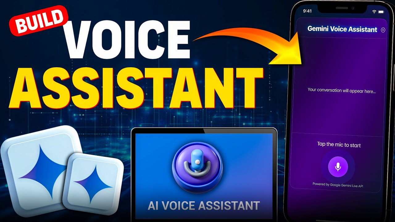 Build an AI Voice Assistant Using Gemini Live API | Complete Guide 2025