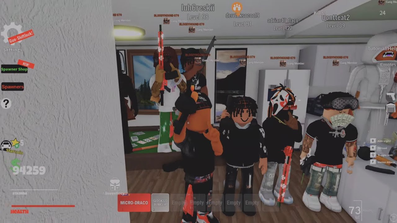 BLOODYHOUND 079 Server Takeover in 2026 🅱️🩸(Roblox: Street Shootout)