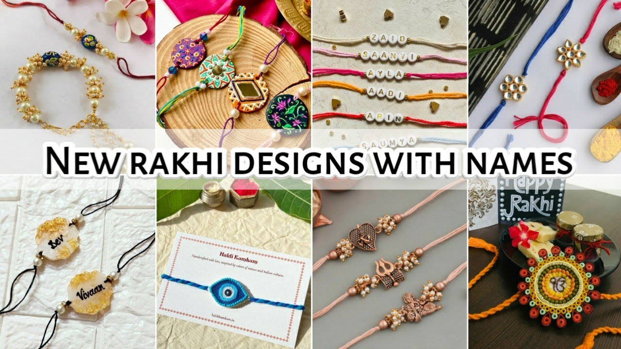 Types of rakhi with names &bull; New Rakhi designs 2023  &bull; Rakshabandhan &bull; STYLE POINT