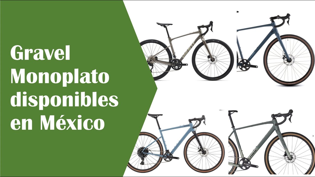 Gravel monoplato o 1x en México: las más económica$$$