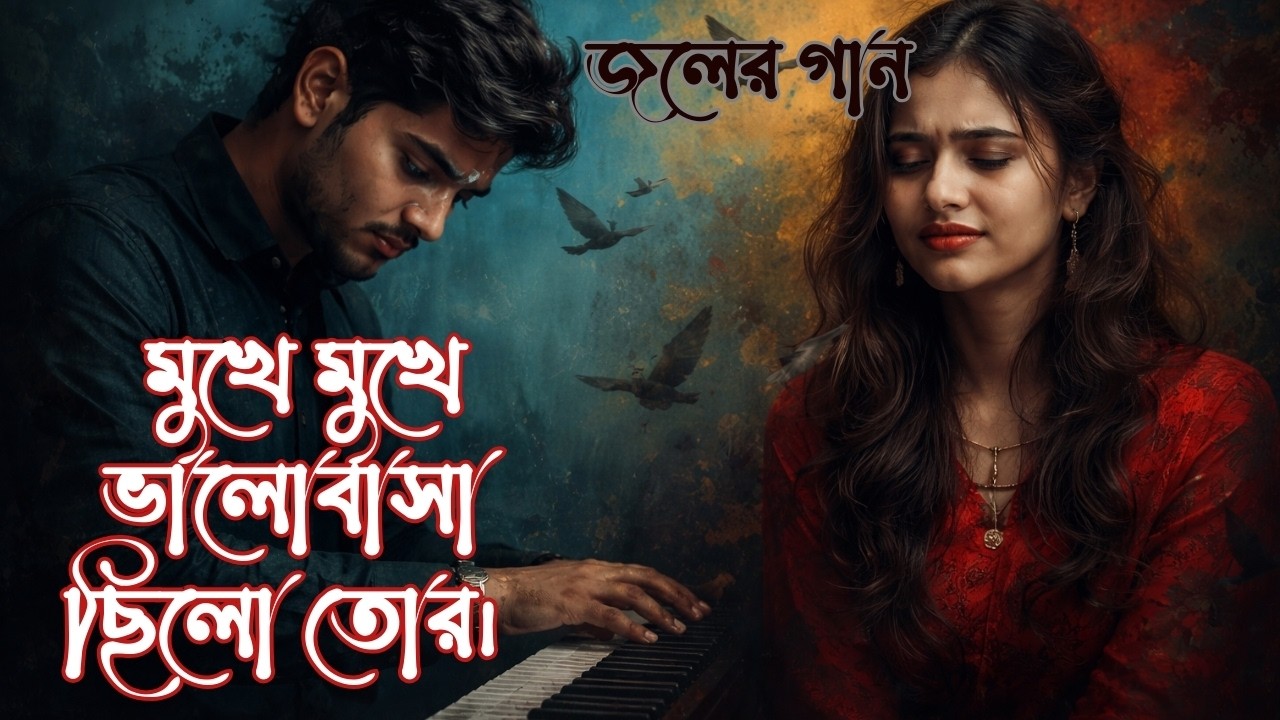 কষ্টের গান: মুখে মুখে ভালোবাসা  ছিলো তোর। bangla song # new bangla song # bangla gaan # bengali song