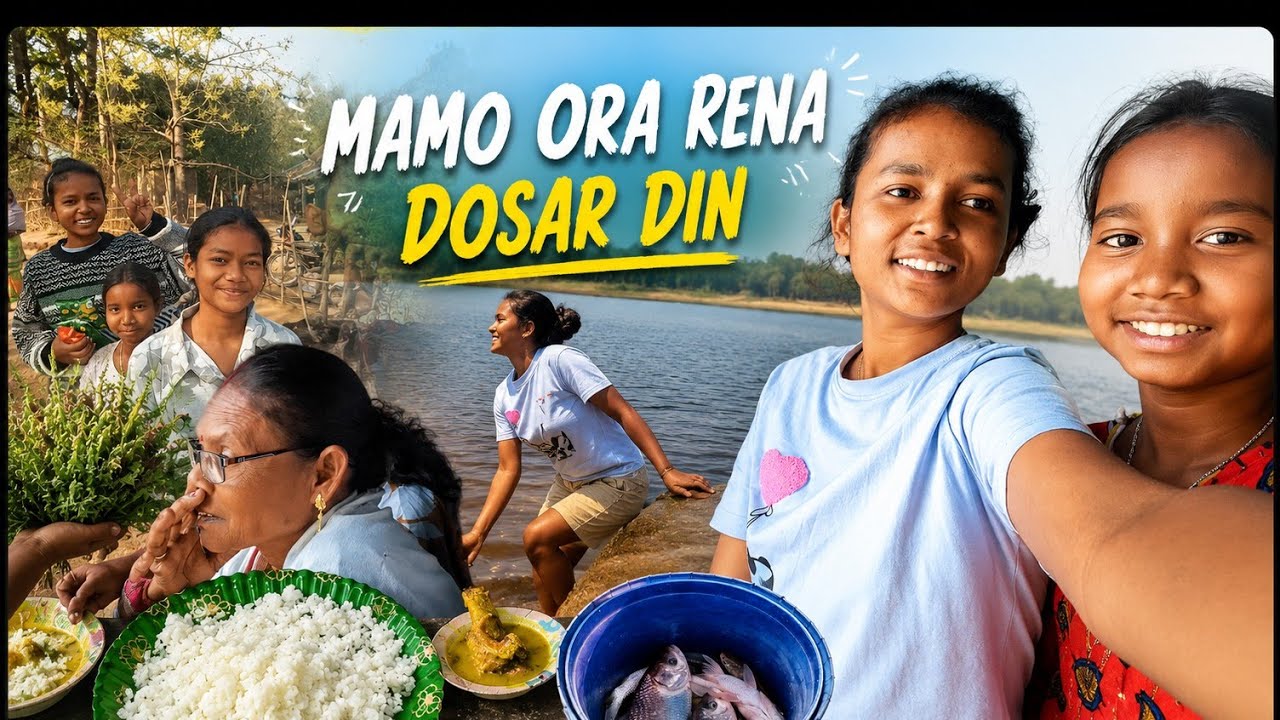 Mamo ora re Baha dosar Dah dupul 😊Ar mamo salah haku sab|| Santhali vlog video 2026 ||#vlog79 
