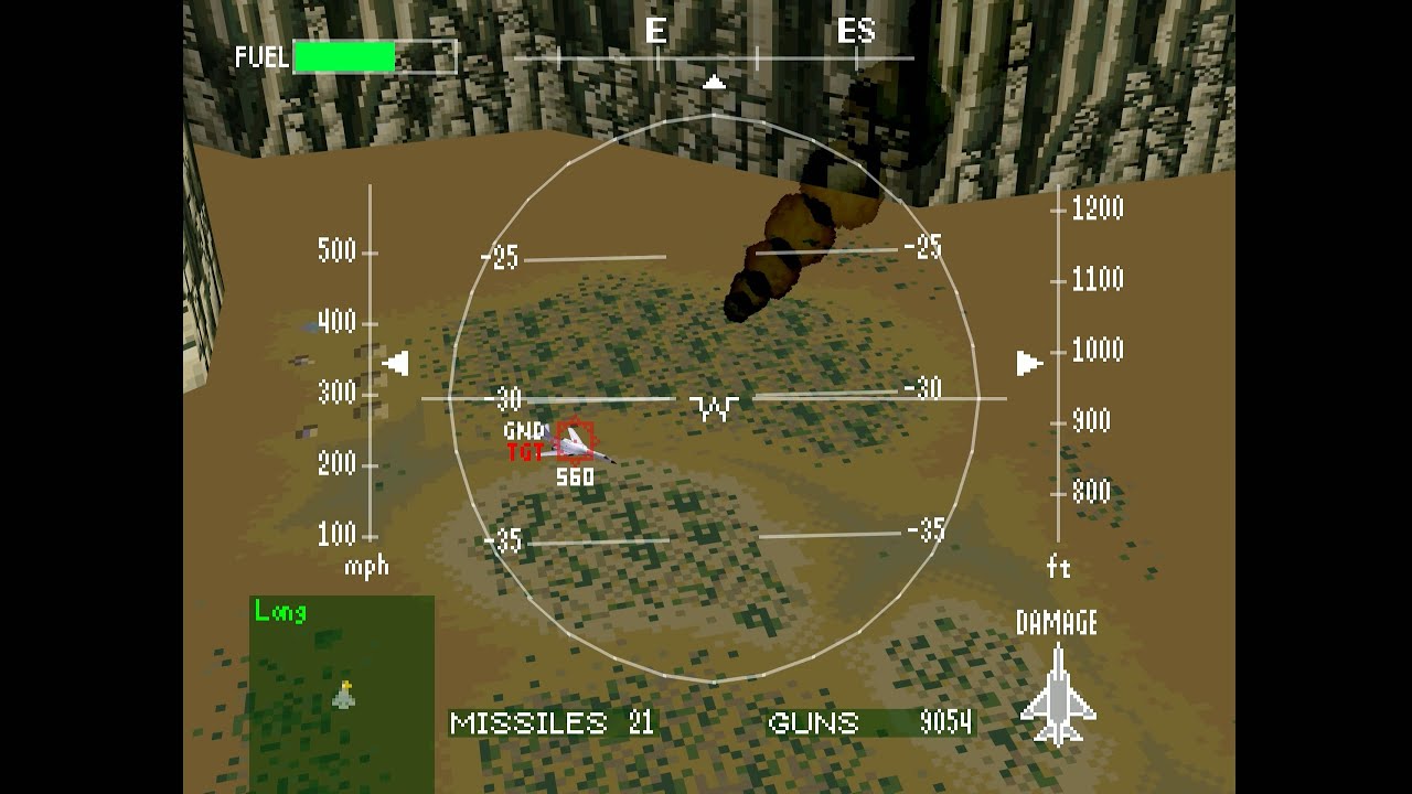 Air Combat - Mission 08 - Destroy enemy staging zone!