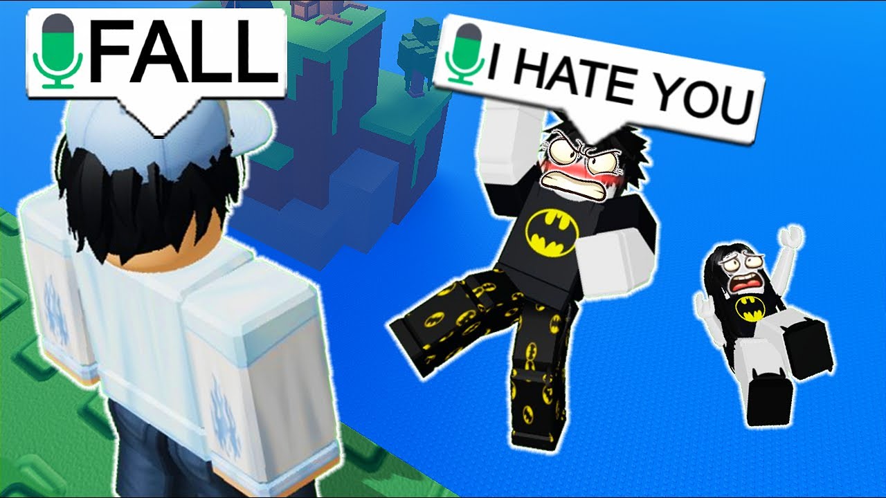 Голосовое управление Roblox Obby VC СЛИШКОМ СМЕШНОЕ...