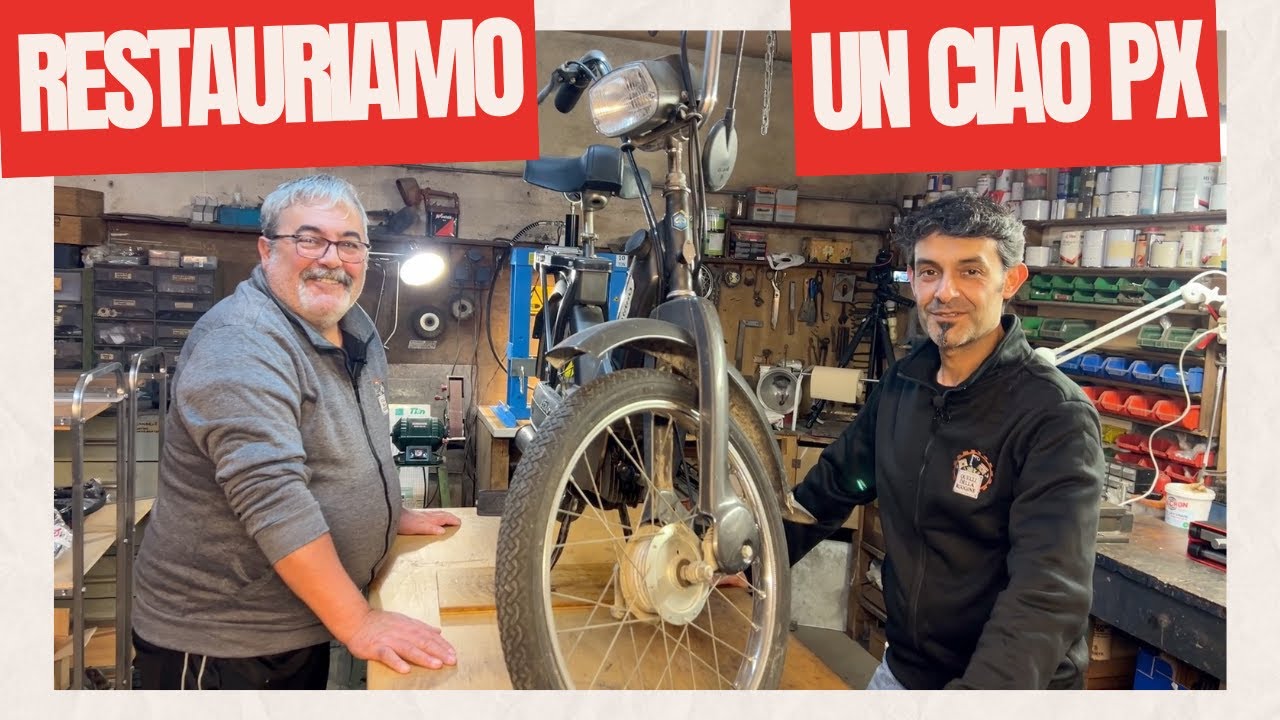 Restauriamo un Ciao PX