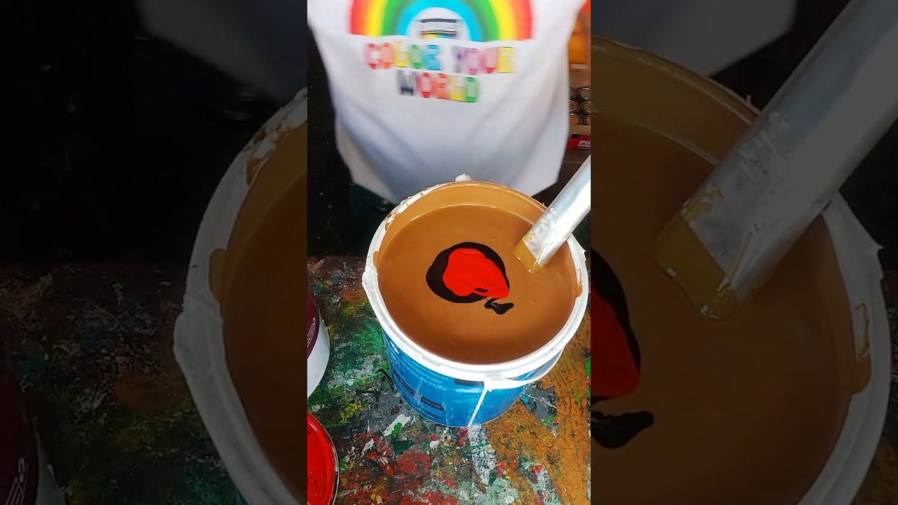 paano haluin gloss latex caramel brown