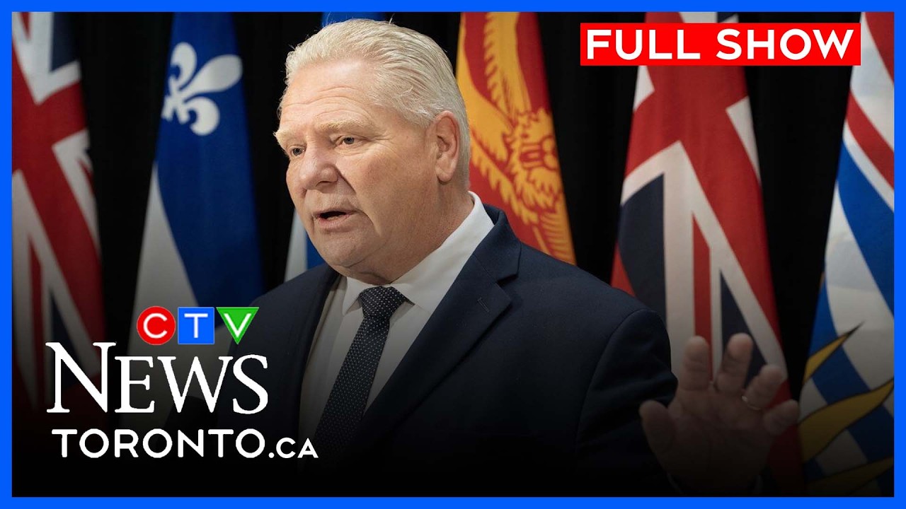 Дуг Форд осуждает митинг в поддержку Аль-Кудса в Торонто | CTV News Toronto at Six, 13 марта 2026 г.