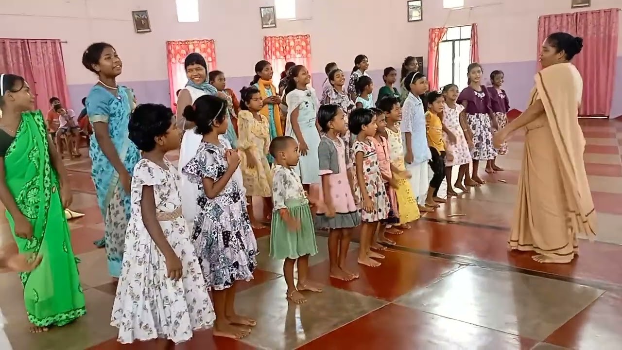 Girl child day celebration in Thakurpali parish 2025.