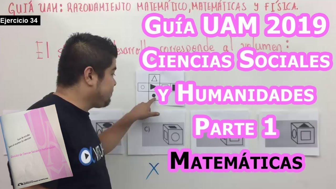 Guía UAM C. Sociales y Humanidades Parte 1 Matemáticas | Vitual