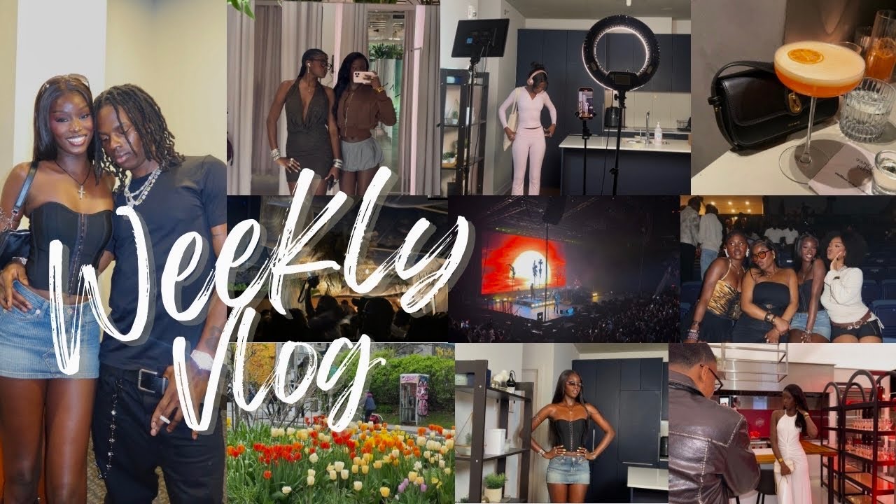 WEEKLY VLOG | Concert de Rema à Montréal, Afrohub, shopping… | Maguie