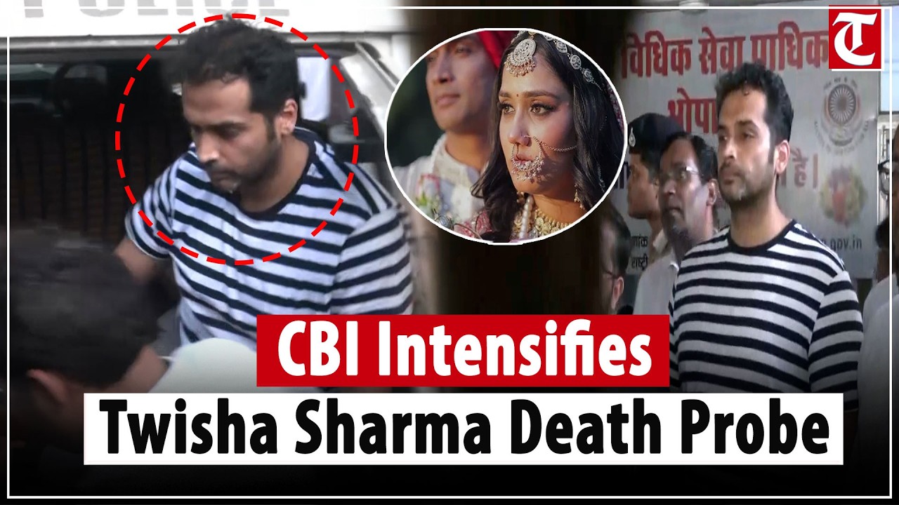 CBI brings accused Samarth Singh to Bhopal residence in Twisha Sharma death case probe
