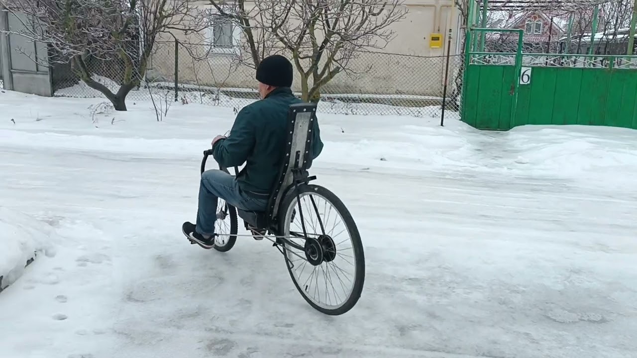 Линепед в ледяной дождь.