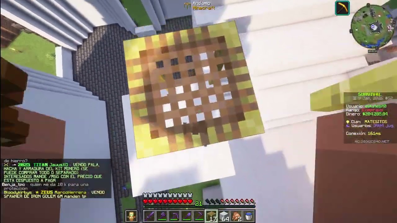NOCHE DE MINECRAFT DIOSES MC