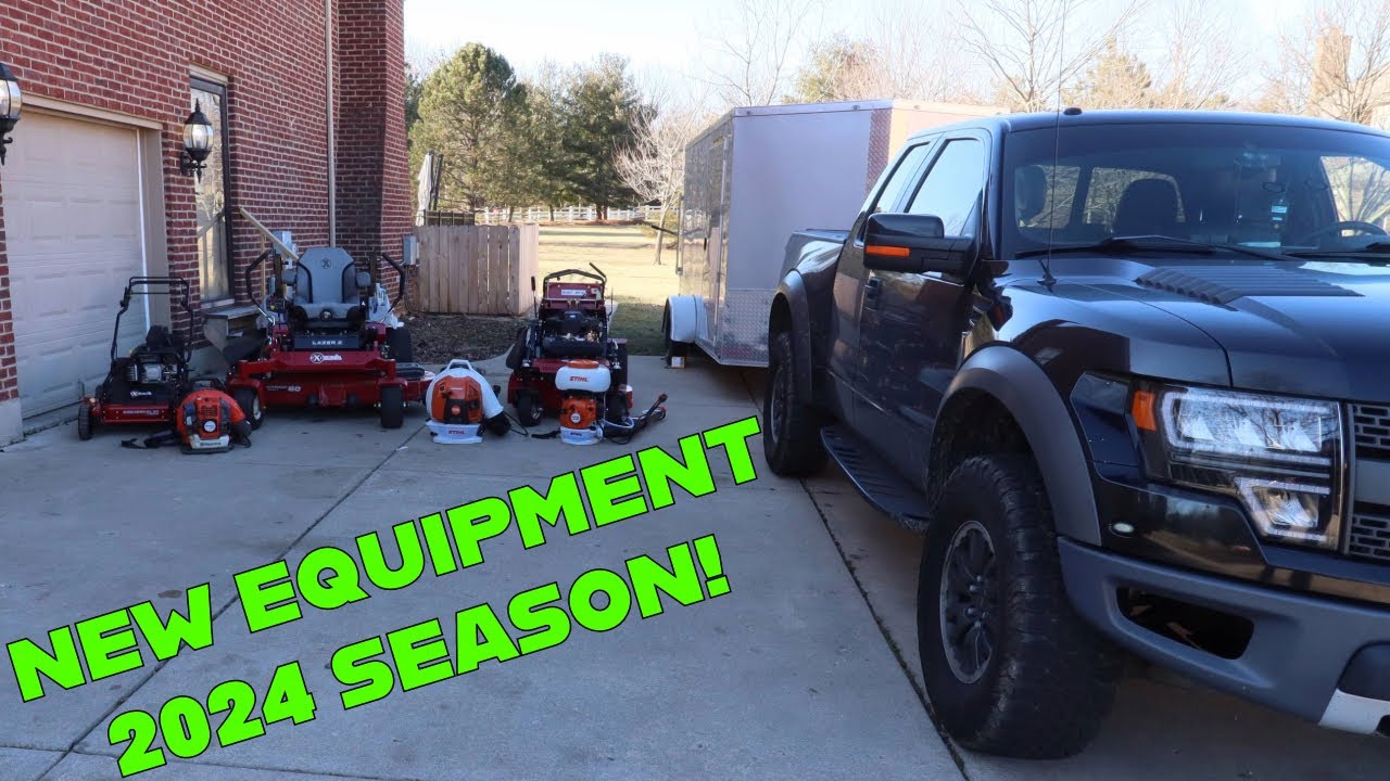 2024 LAWN CARE SETUP (SECOND YEAR) BIG CHANGES!!!