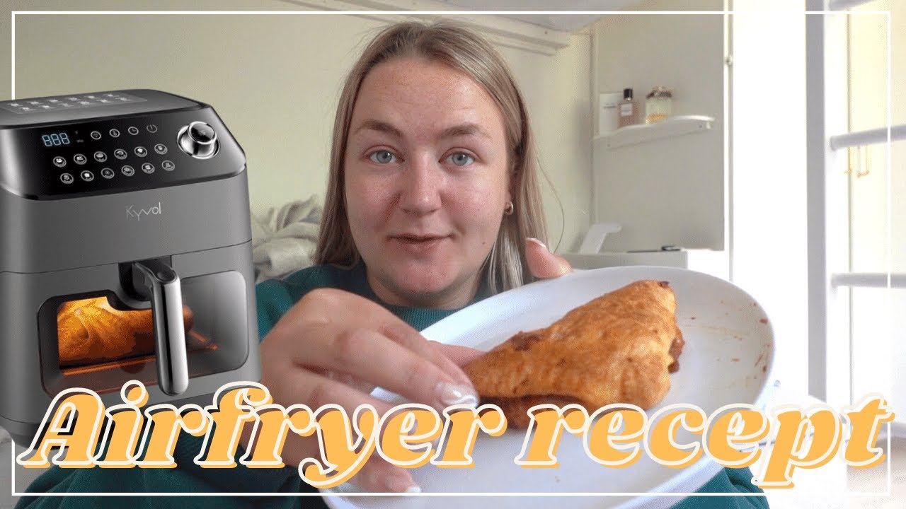 ÄTER BARA MAT FRÅN AIRFRYERN I 24H | VLOGG