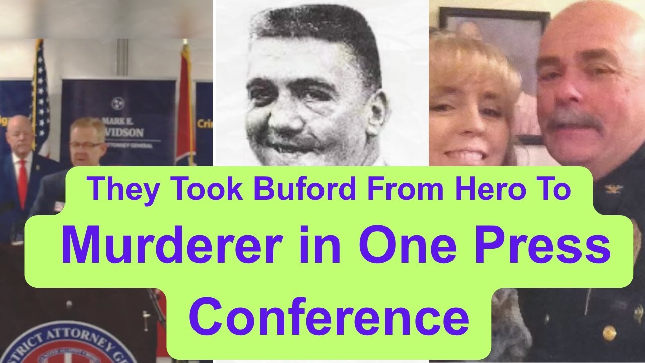 They Took Buford From Hero To Murderer In One Press Conference.