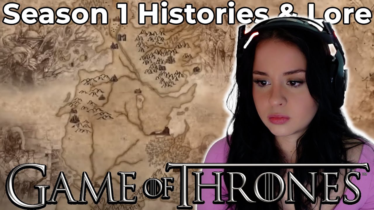 Doing my Game of Thrones homework! Season 1 Histories & Lore Watch Along | REACTION