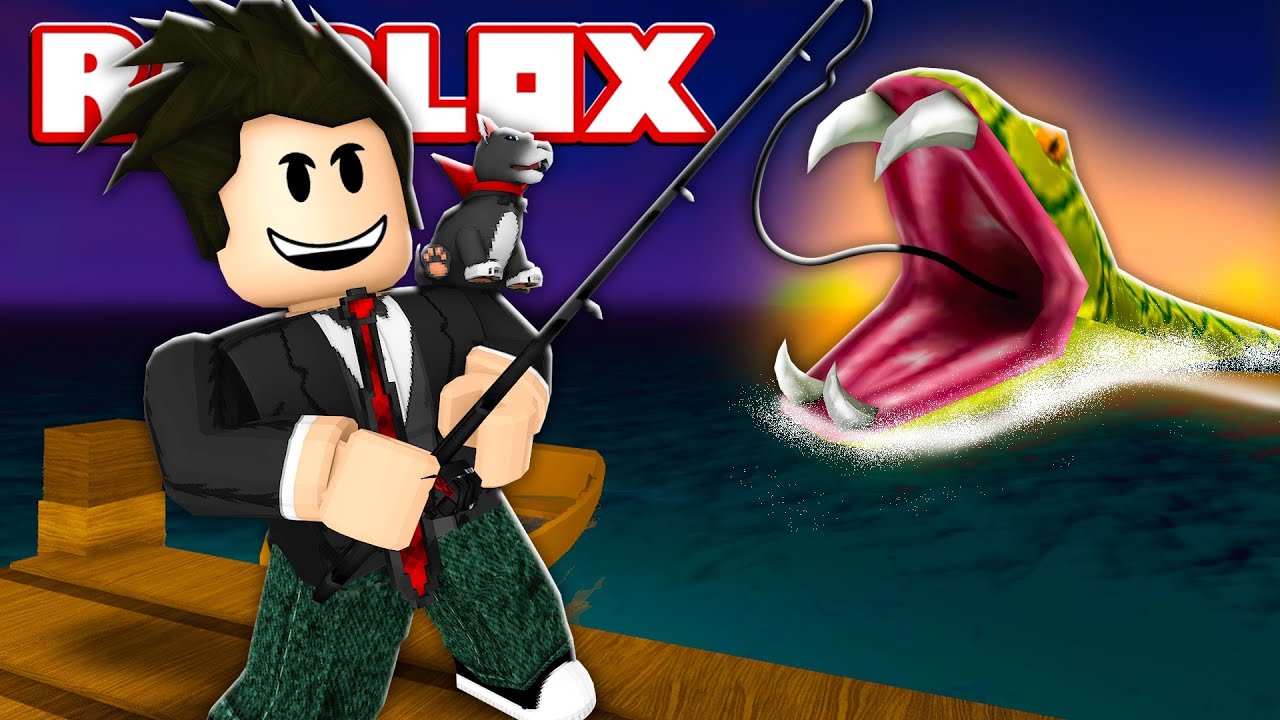 LOKIS PESCOU COBRA GIGANTE | Roblox - Go Fishing