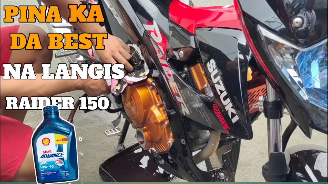 SUZUKI RAIDER 150 CARB MAGANDANG PANG CHANGE OIL | ERMEL PH TV