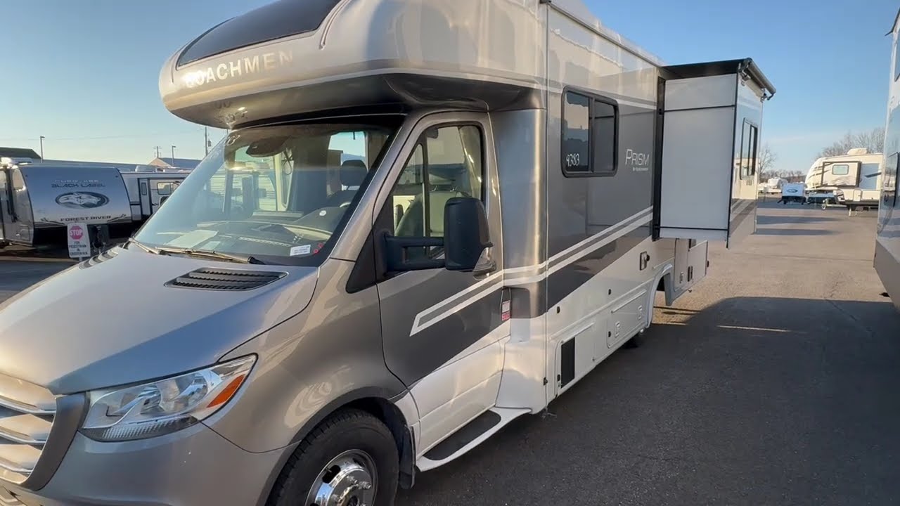 The new 2025 COACHMEN PRISM 26 RB on a Mercedes chassis has arrived @ Susquehanna RV in Selinsgrove.