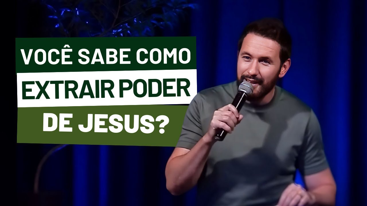 É POSSÍVEL EXTRAIR PODER DE CURA DE JESUS - PREGAÇÃO TONY ALLYSSON 