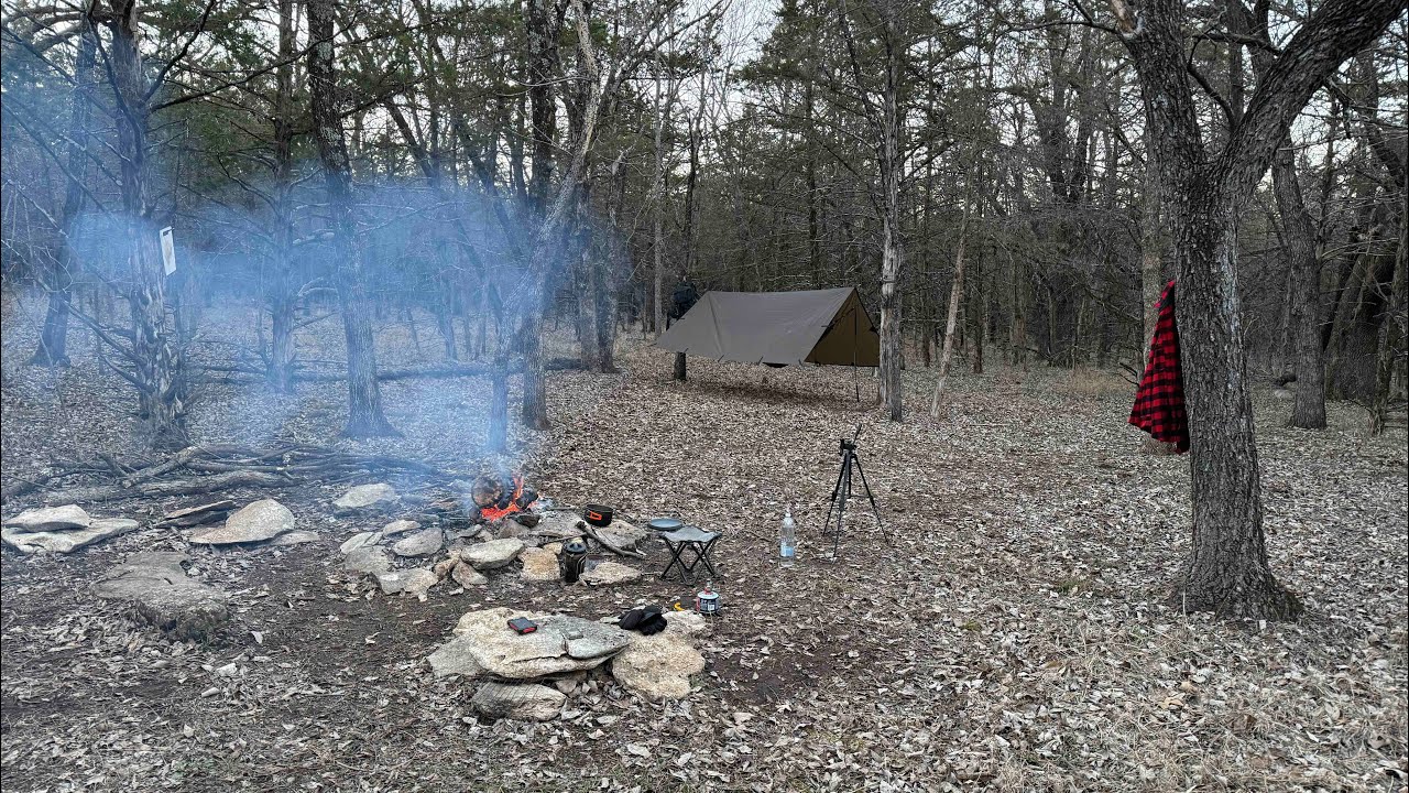 Fireside fajitas and my first ferro rod fire
