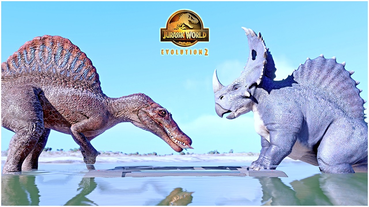 Feeding Interactions of All Carnivore & Piscivore Dinosaurs 🦖 Jurassic World Evolution 2 Animations