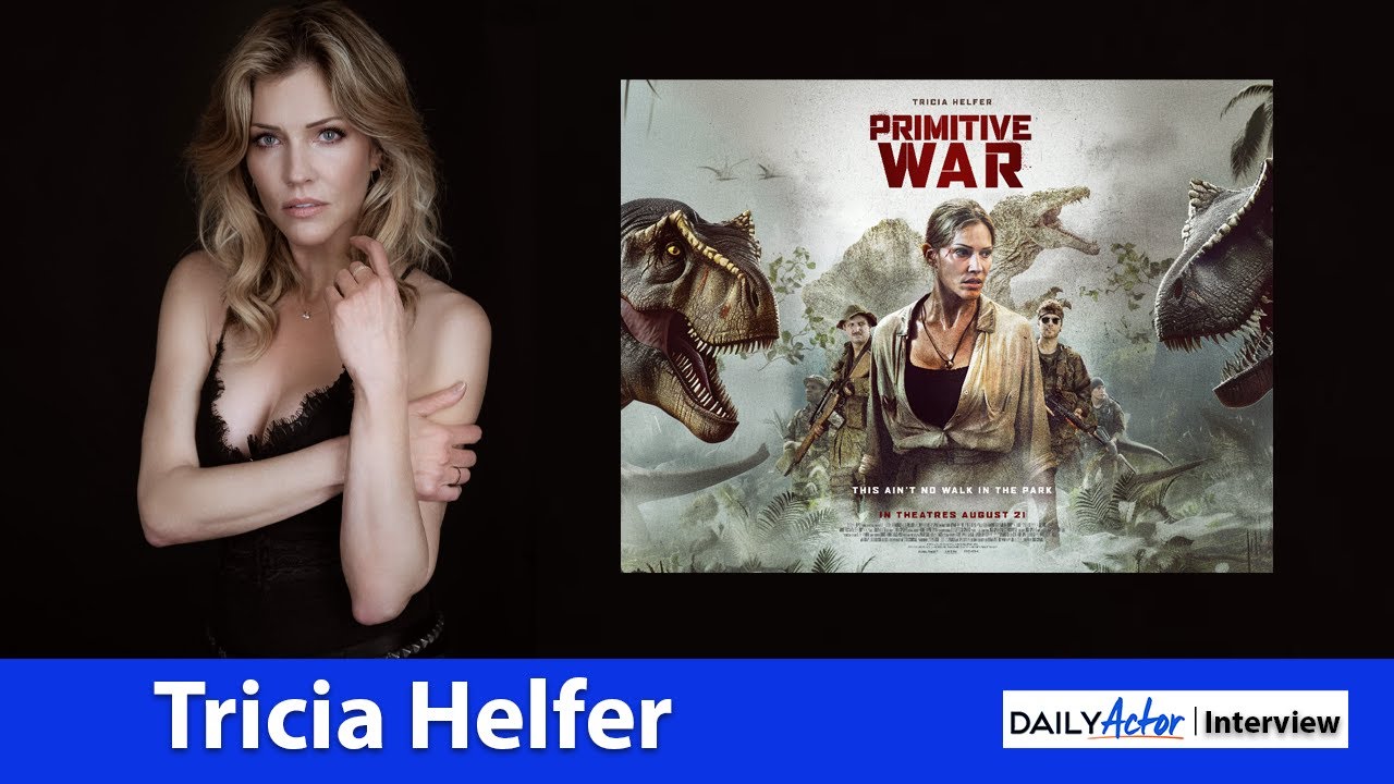 Tricia Helfer Talks Primitive War, Fighting Dinosaurs & Career Longevity