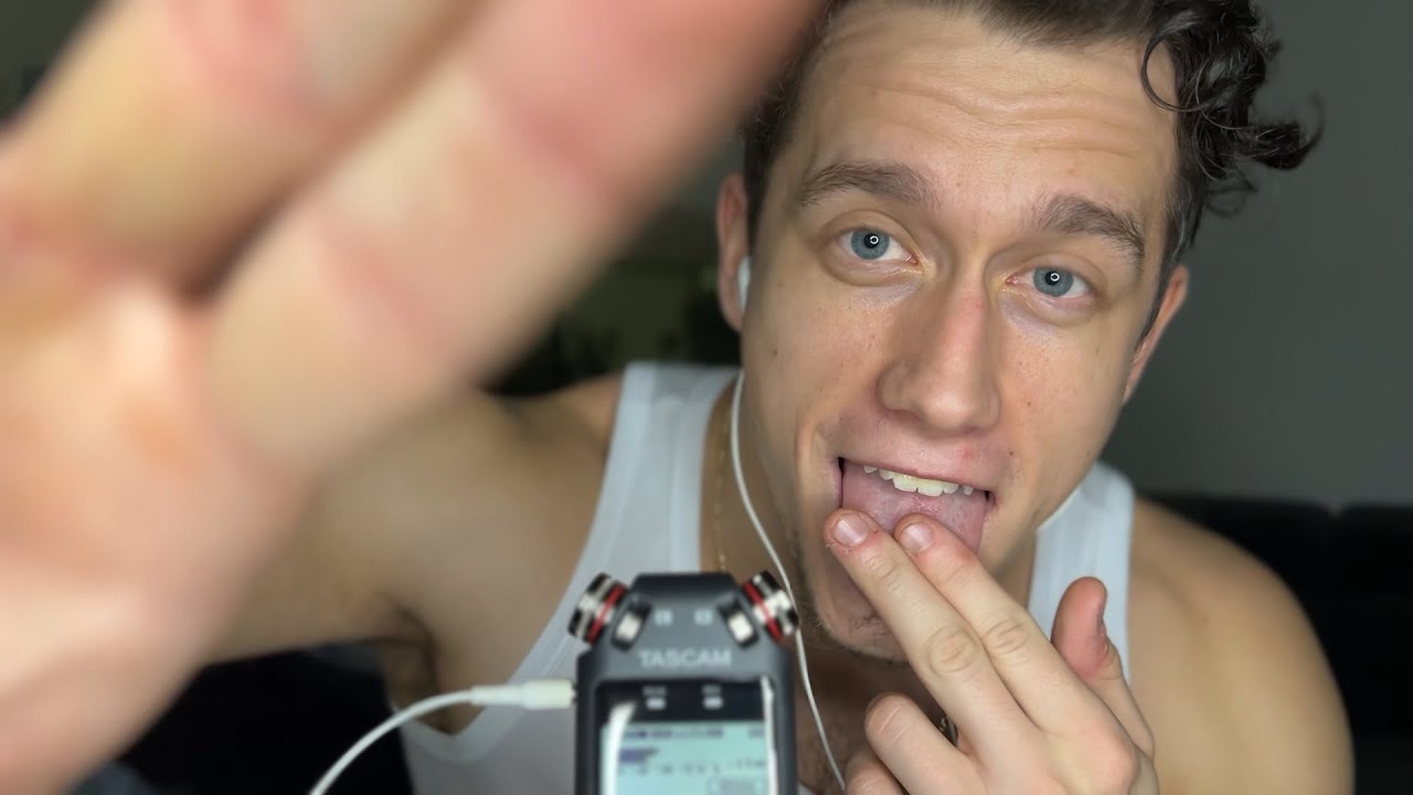 I will spit paints your face for better sleep ASMR (male whispers)