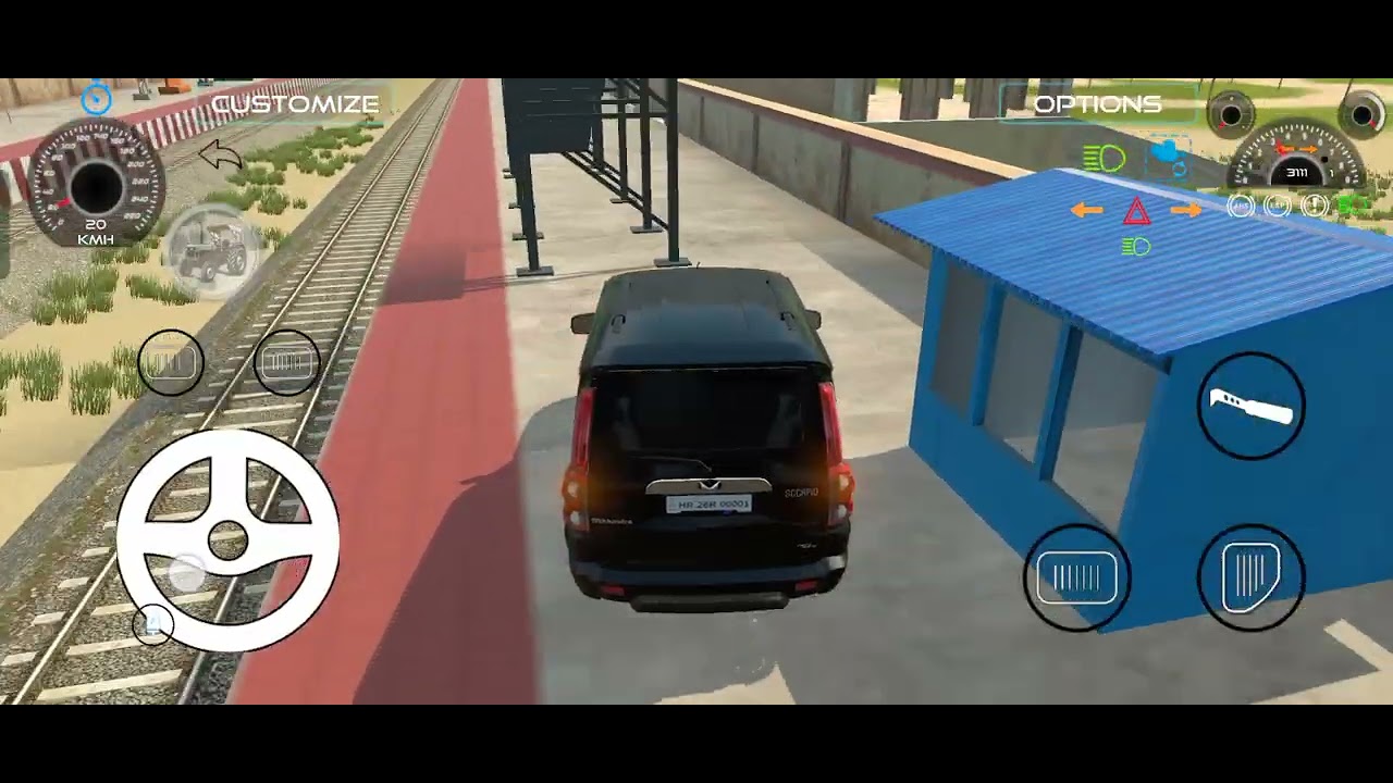 Scorpio black lover || indian vehicle 3d game 