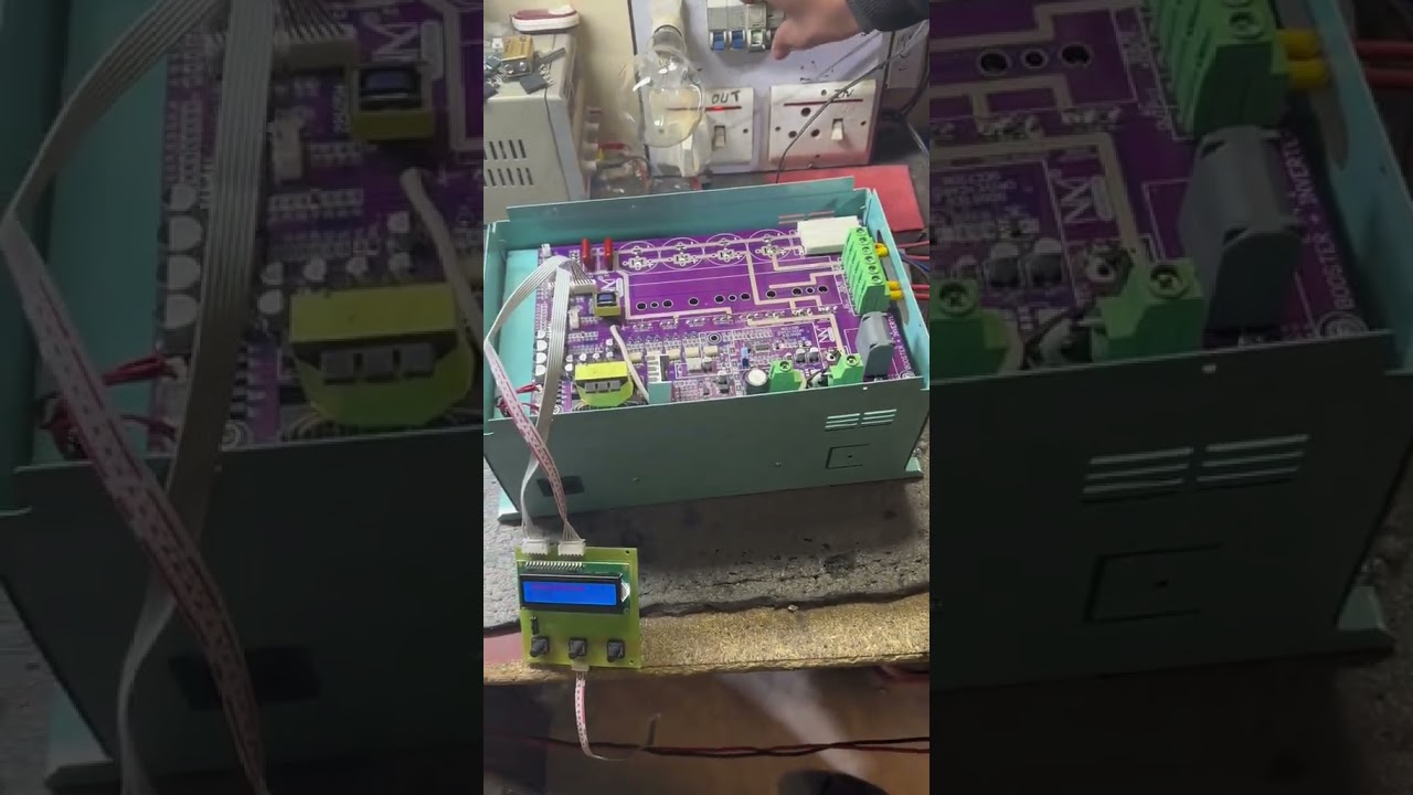 Invi gold inverter with booster #5kwsolarinverter #7kwsolarinverter #10kwsolarinverter