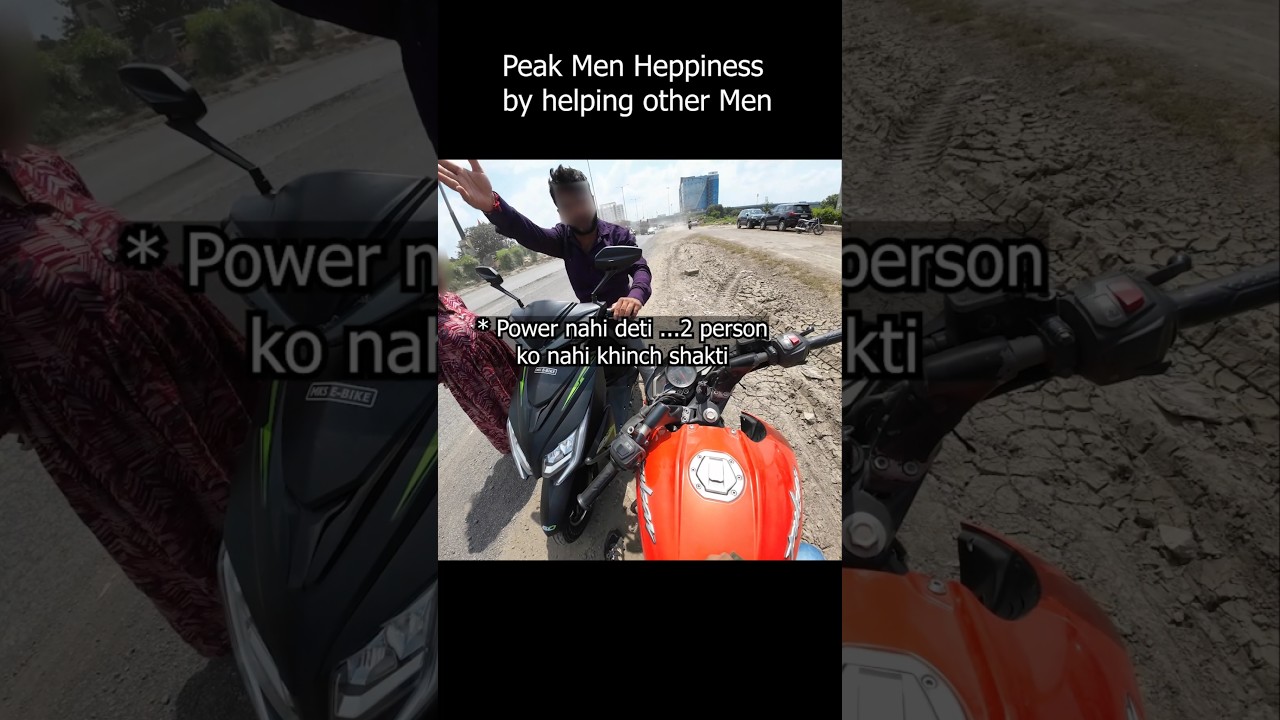 Helping Cute Couple ❤️😊 #feed #feedshorts #trending #trendingshorts #riderschannel #biker #motovolg