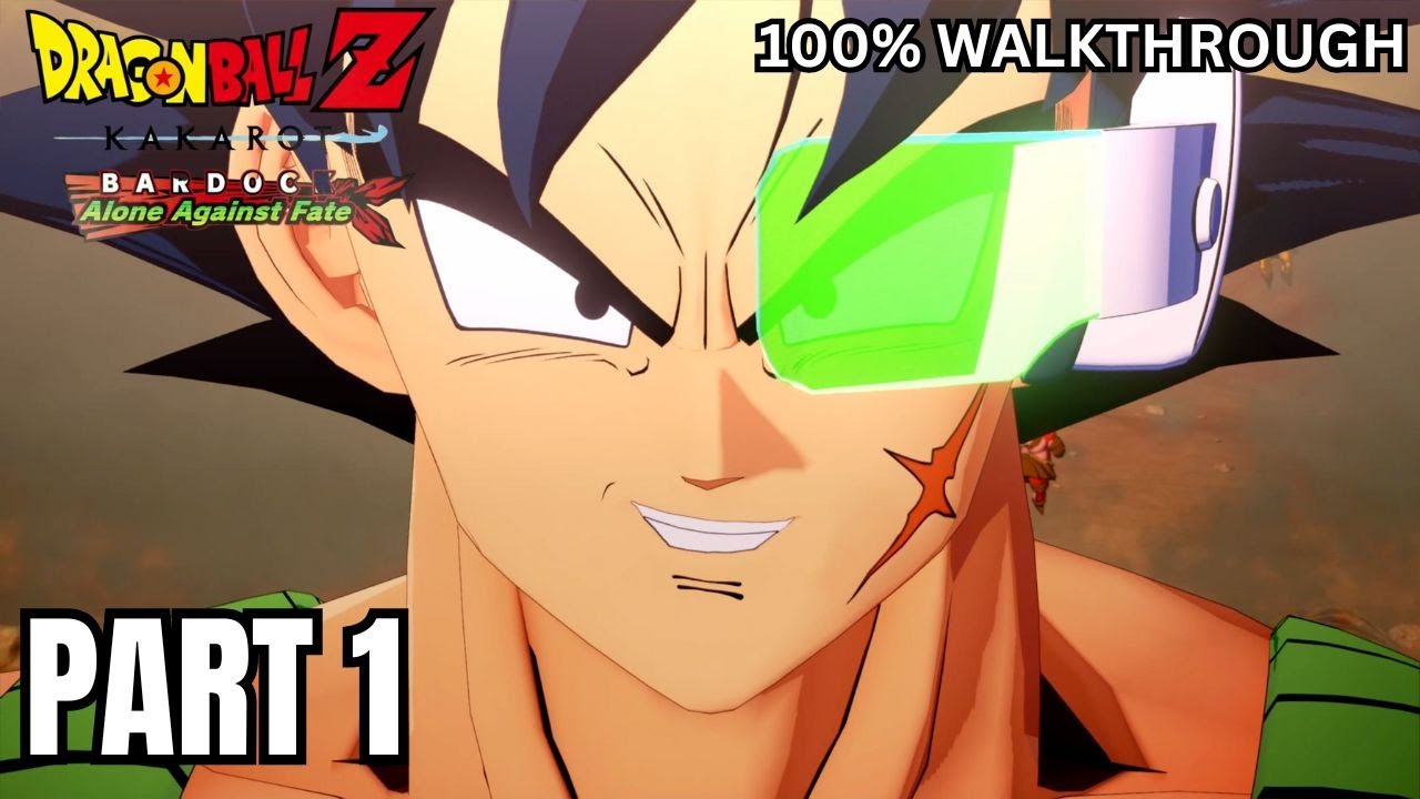 DBZ Kakarot Bardock Alone Against Fate Walkthrough Part 1 THE LEGENDERY STORY OF BARDOCK BEGINS