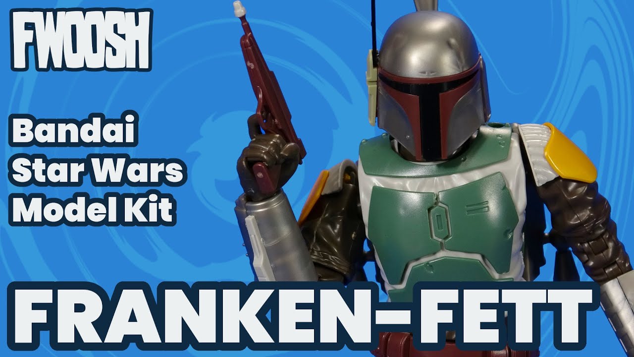 Bandai Star Wars Boba Fett Mash Up Mandalorian 1/12 Scale Model Kit Build and Quick Look