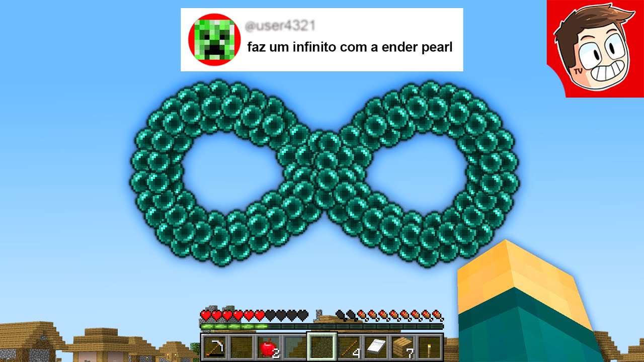 coloquei suas IDEIAS IDIOTAS no minecraft