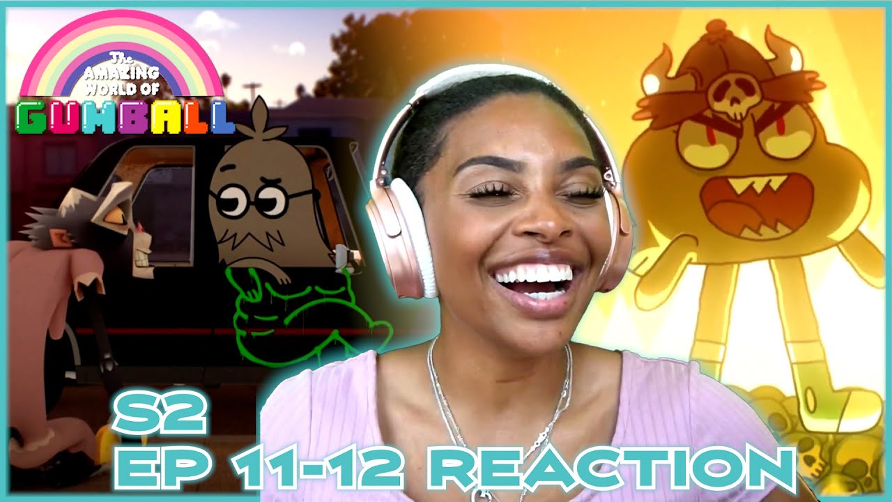 THE APOLOGY | THE WORDS | THE AMAZING WORLD OF GUMBALL SEASON 2 EPISODES 11 AND 12 REACTION