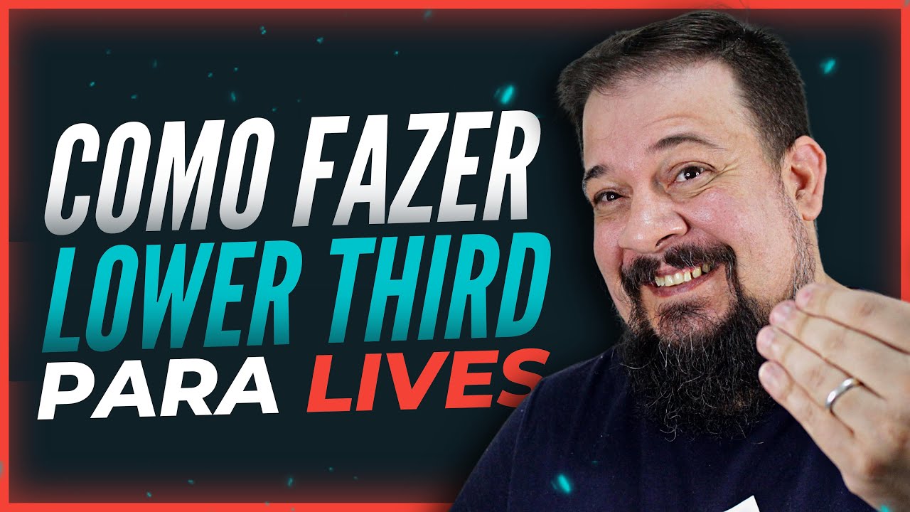 Como Fazer Lower Third no Canva e usar no OBS STUDIO