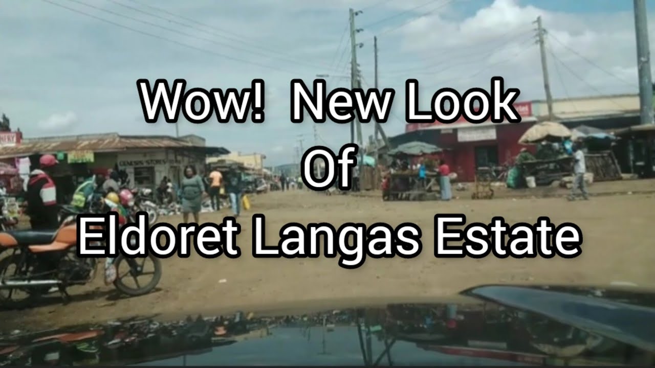 Langas Estate Of Eldoret New Look after new roads.#eldoret #kenya #africa #lifestyle