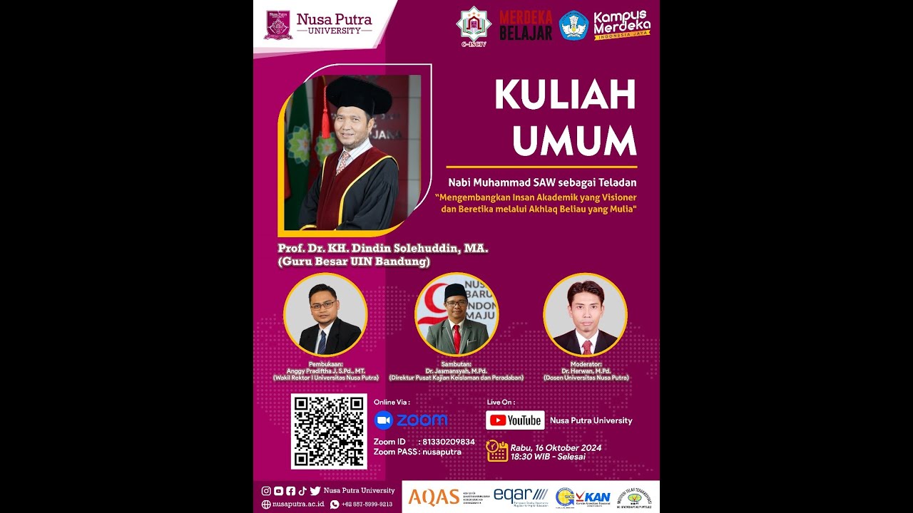 Kuliah Umum Agama dan Etika